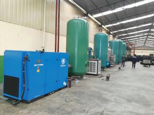 平湖通用储气罐-赛轮金宇轮胎使用现场